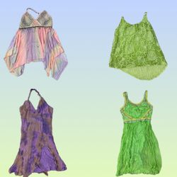 Y2K NYC Maxi Dresses (TS-1418)