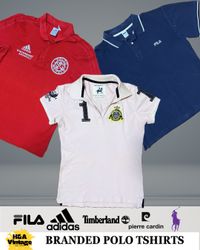 「Branded Polo Tshirts Inc Adidas Fila Timberland」