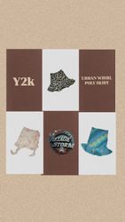 Y2k Urban Whirl Poly Saia Perfeita