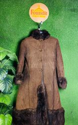 Y2K Style Afghan Coat | F-170