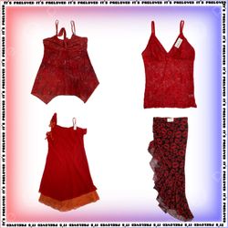 レッドホットサイレン - トップス、スカート、ドレス (SS-1569)