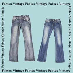 (FV-392) Jeans Flare Y2K