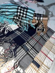 Écharpes Burberry en stock premium 🧣