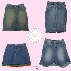 Elegant Denim Long Skirt – Modern Fit with Timeles..