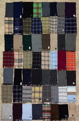 cachecóis vintage mix Ralph Lauren / Burberry