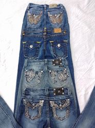 CR5475 ヴィンテージ ミス ミー & トゥルー リリジョン ミックス ジーンズ