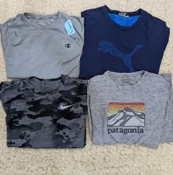 ナイキ、チャンピオン、プーマ、パタゴニア Tシャツミックス – ブランドカジュアル＆スポーツウェア