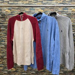 AV-0246 Ralph Lauren 1/4ジッパー