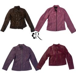 90/Y2k Cool Girl Leather Jackets (RW-1191)