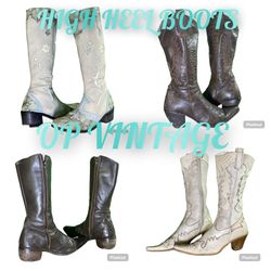 Op vintage 0043 HIGH HEELS FÜR FRAUEN