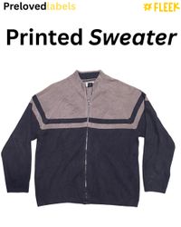 プリントスウェ터 (1131)