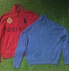 Polo Ralph Lauren cable knits & Quater zips