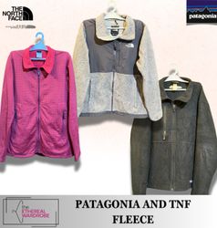 Patagonia and TNF Fleece