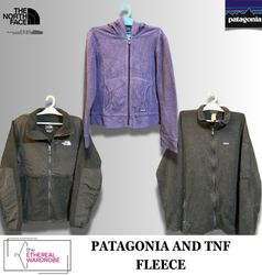 The North face und Patagonia Fleece
