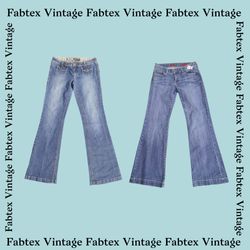 (FV-411) Y2K フレアジーンズ