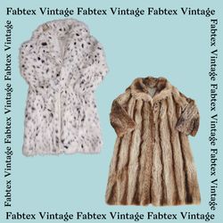 (FV-400) Y2K フェイクファー ロングコート