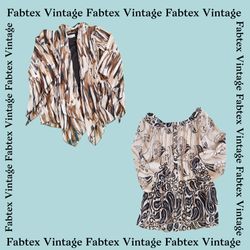 (FV-396) ナチュラル＆アーストーン Y2K トップス