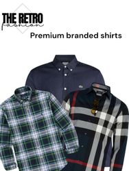 Premium branded shirts