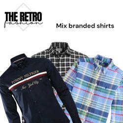 Chemises de marque mixte