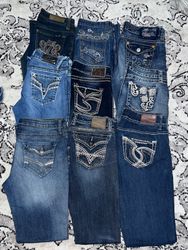 Pantalons en jean femme Y2K