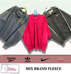 Vintage Mix Brands Fleece including Nike, Adidas, ..