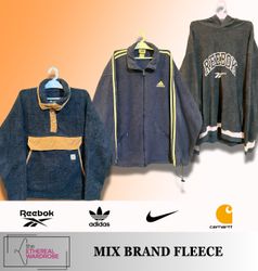 Vintage Mix brand fleece including Nike, Adidas, R..
