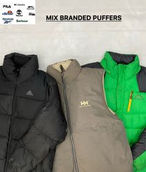 Mezcla de chaquetas acolchadas de marca