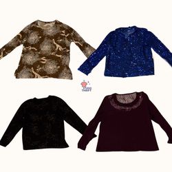 Y2K Tops con Lentejuelas y Brillos | Edición de Fi..