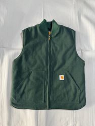 chalecos Carhartt verdes estilo rework