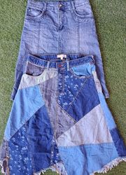 Y2k Denim-Röcke 10 Stück (2894)