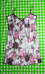 SR#015, Y2K ファンタスティックシルクミディドレス