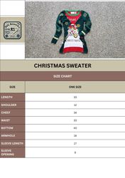 Robe en tricot de Noël upcyclée