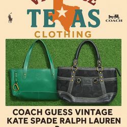 Coach,Ralph Lauren,Guess,Kate spade Bags
