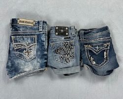 Miss Me / True Religion / Rock Revival ショーツバンドル (2..