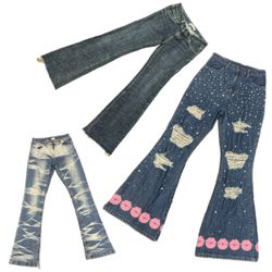 Bratz core: Jeans a palazzo Y2k