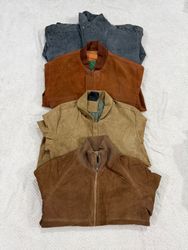 スウェードレザージャケット