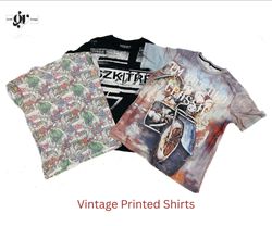 Men's Vintage Printed T-shirt GV0021