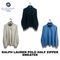 ラルフ・ローレン ポロ ハーフジッパー セーター - EVM0284