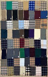 Authentic mix vintage burberry and polo scarves
