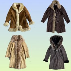 Manteau afghan Y2K Paris Hilton Vibe (TS-1452)