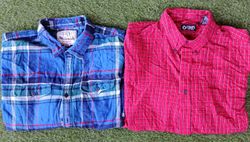 Camicie di flanella di marca (12) pezzi "2924