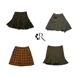 Gonne midi Whool invernali Y2K RW-1214