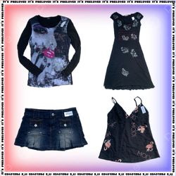 Sk8r Girl Closet - Tops, Kleider, Röcke (SS-1585)