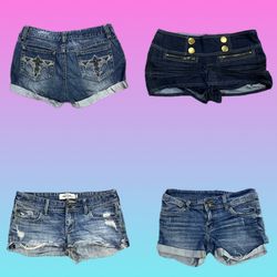Y2K Denim Shorts (TH-083)