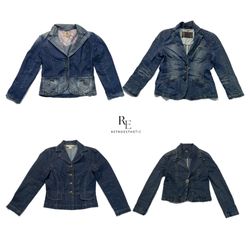 Y2K Cyber Era Girl Denim Jackets 2434