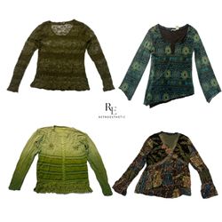Y2K Forest Vibe Full Sleeves Tops RE-2438