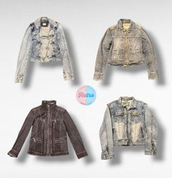 Vestes en denim Y2K emblématiques (R)