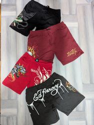 Ed Hardy Herren Shorts, Mix Farben