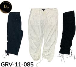 Pantalons Capri Cargo inspirés du rétro Y2K (GRV-1..
