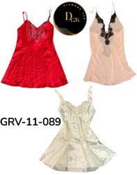 Robe nuisette en soie Y2K - Style vintage glamour ..